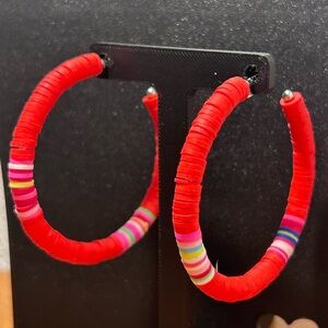 5/25$ Colorful Hoop Earrings 41